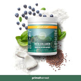Primal Harvest Keto Collagen Peptides Powder & MCT Oil Powder, Keto Coffee Creamer Powder 30 Servings of Grass Fed Protein Powder