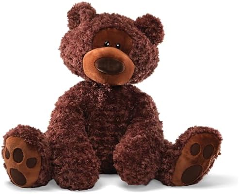 Gund Jumbo Philbin Teddy Bear, Large Teddy Bear, Stuffed Animal for Ages 1 and Up, Plush Toy, Chocolate Brown, 29"