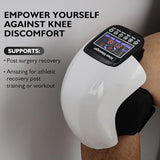 SUPBAND Knee Massager, Embrace Total Knee Care Unlock The Power of Pain Relief - Maximize Your Comfort with our Superior Knee Massager (Standard, Count, 1)