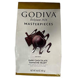 GODIVA Masterpieces Dark Chocolate Hearts, 14.8 OZ(421g)