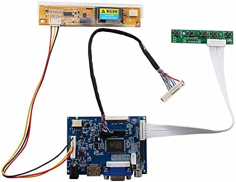 HDMI VGA 2AV LVDs Controller Board 30Pin for 14.1" 15.4" 1280x800 LP141WX1 LP141WX3 LP154W01 LP154WX4 LP154WX3 B154EW02 LTN154X3-L01 LCD Panel