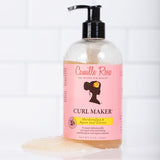 Camille Rose Curl Maker, Smoothing and Nourishing Curly Hair Gel with Aloe, for All Hair Types and Textures, 12 oz