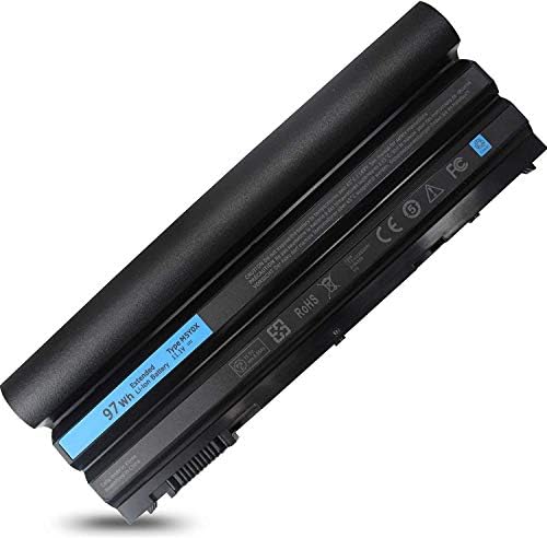 T54FJ 8858X 7FJ92 9 cell 97Wh Battery Compatible with Dell Latitude E6430 E6420 E5430 E6530 E6540 E6520 E6440 E5420 E5520 E5530, M5Y0X XV2VV 04NW9 2P2MJ T54F3 NHXVW M5YOX 312-1325 312-1163 P15G P15F