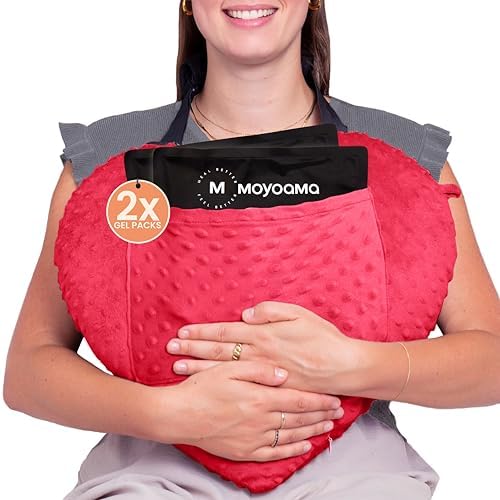 MOYOAMA Open Heart Surgery Pillow for Heart Surgery Recovery Gifts - After Bypass Surgery Must Haves, Gifts for Chest Surgery Recovery, Seatbelt Pillows for Post-Surgery, Shock Absorbing Chest Pillow