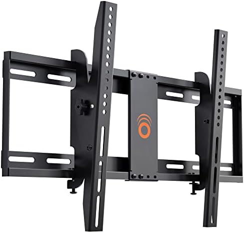 ECHOGEAR Tilting TV Wall Mount with Low Profile Design for 32-70 inch TVs - Eliminates Screen Glare with 15º of Smooth Tilt - Easy Install with All Hardware Included - EGLT1-BK