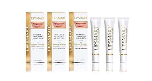 Ultra Hydrating Lip Treatment Moisturizer and Volumizer - Powerful Hydration for Dry Lips (3 Pack)