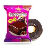 Alpha Prime Supplements Prime Bites Protein Brownie from AP Sports Regimen | 16-17g Protein | 5g Collagen | Delicious Guilt-Free Snack | 12 bars per box (Glazed Chocolate Donut)