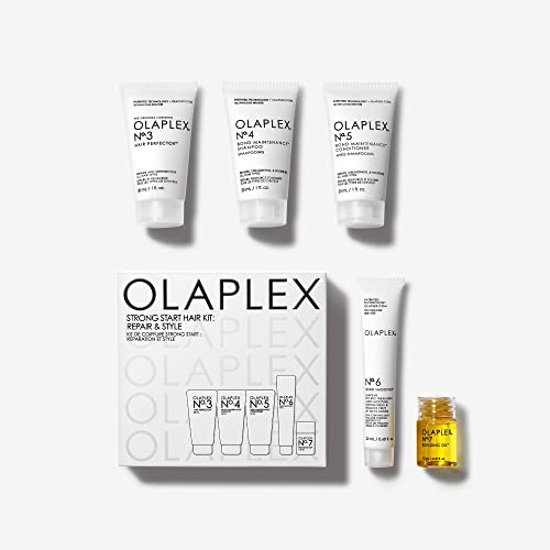 Olaplex Strong Start Haircare Kit: Repair & Style, No. 3, 4, 5, 6, 7, Strengthens & Adds Moisture, Frizz Control, Adds Maximum Shine, For All Hair Types