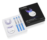 PurelyWHITE DELUXE Teeth Whitening Kit, Complete LED Teeth Whitening, 15+ Treatments, (3) 3ml Whitening Gel Syringes, Whiter Smile in 7 Minutes