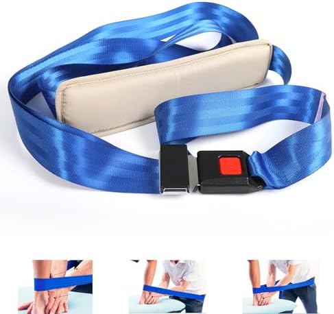 Mulligan Mobilization Belt 2025 New with Adjustable Thick Cushioning Pad - Premium Mobilization Belt Physical Therapy, Designed for Physical Therapist Rehabilitation Therapy, Stretching, Mobility Blue