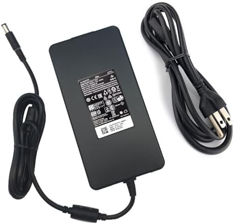 Slim 240W AC Adapter Charger for PA-9E DELL Alienware 13 15 17 M17x M18x X51 M15 M17 Area-51m R2 G3 G5 G7 Precision M6800 M6700 M6600 M6500 M6400 GA240PE1-00 J211H U896K Laptop Power Supply Cord
