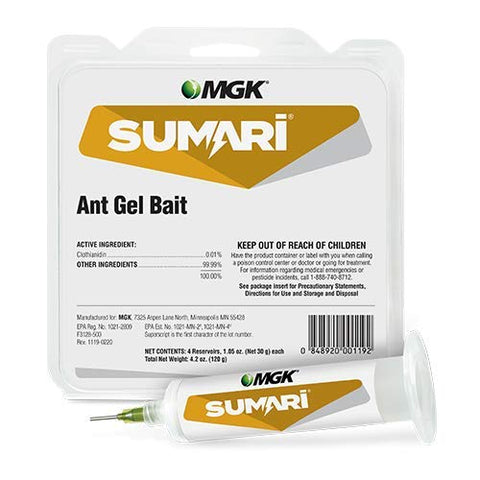 Sumari Ant Gel Bait 4 Tubes 30 Grams Each Tube – Kills Ant, Colony & Queen