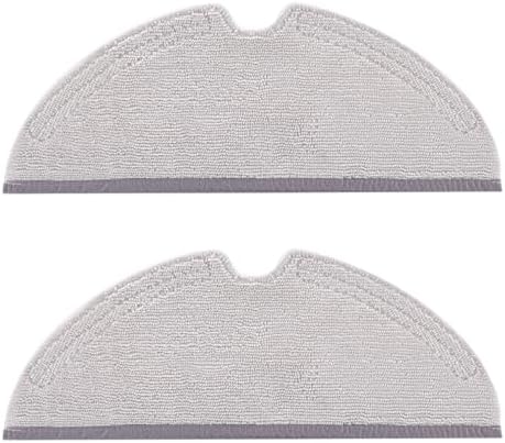 roborock Microfiber Mop Cloth 2 Packs Compatible with E Series, S5, S5 Max, S6, S6 Pure, S6 MaxV, Q5, Q5 Pro, Q5 Pro+, Q7, Q7Max, Q8Max and Q8Max+ Robot Vacuum Cleaner, Replacement Accessories