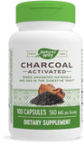 Nature's Way Activated Charcoal - Digestive Supplement - Active Charcoal Supplement - Binds Unwanted Materials & Gas in Digestive Tract* - Gluten Free - 100 Capsules