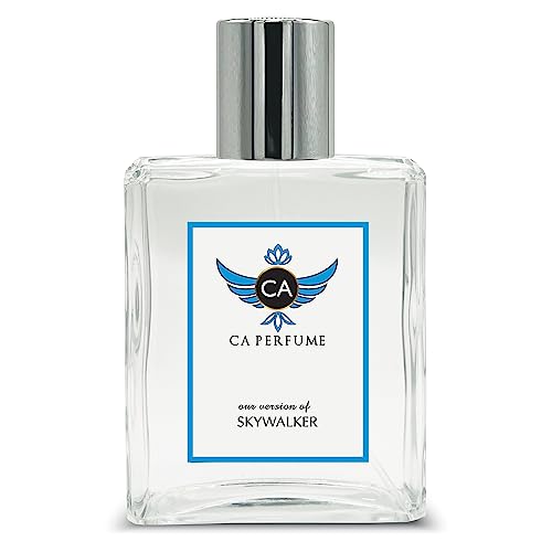 CA Perfume Impression of Blanc Skywalker For Men Replica Fragrance Dupes Eau de Parfum Spray Bottle 3.4 Fl Oz/100ml-X1