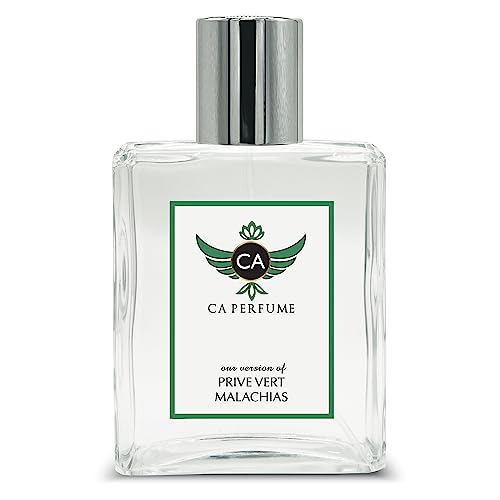 CA Perfume Impression of Prive Vert Malachias For Women & Men Replica Fragrance Dupes Eau de Parfum Spray Bottle 3.4 Fl Oz/100ml-X1