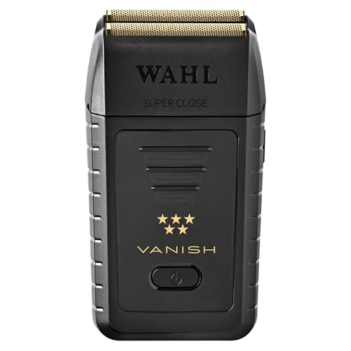 Wahl Professional 5 Star Vanish Shaver Cordless with Pop Foil Bars Ergonomic Design 100 Min Runtime Lithium Ion Battery