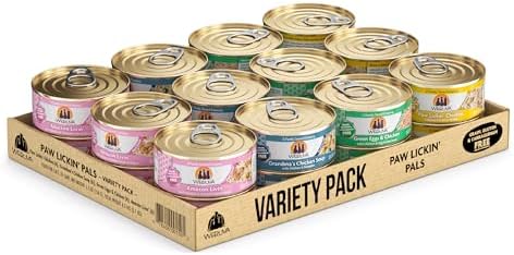Weruva Classic Cat Food, Variety Pack, Paw Lickin' Pals Wet Cat Food, 5.5oz Cans (Pack of 24)