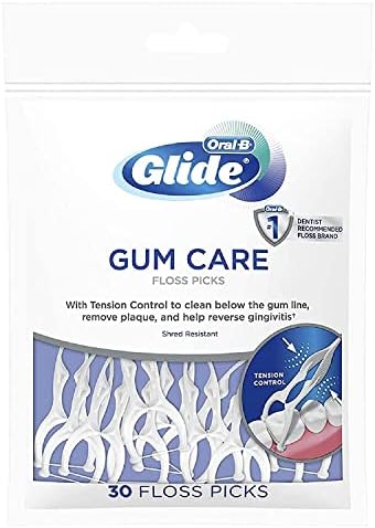 Oral-B Glide Gum Care Floss Picks, 30 each (Value Pack of 7)