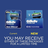 Gillette ProGlide Razor Refills for Men, 4 Razor Blade Refills