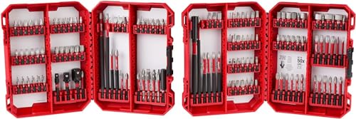 Milwaukee SHOCKWAVE Impact Duty Driver Bit Automotive Set - 124PC, (48-32-4034)