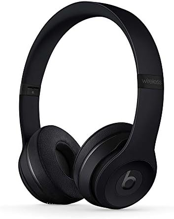 Beats Solo3 Wireless On-Ear Headphones - Apple W1 Headphone Chip, Class 1 Bluetooth, 40 Hours of Listening Time - Matte Black (Previous Model)