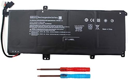 MB04XL 844204-850 MBO4XL Battery for HP Envy X360 Convertible M6 M6-AQ105DX M6-AQ103DX M6-AQ003DX M6-AQ005DX M6-AR004DX 15-AQ273CL 15-AQ267CL 15-AQ005NA 15-AQ101NG 15-AQ015NR 15-AQ173CL 843538-541