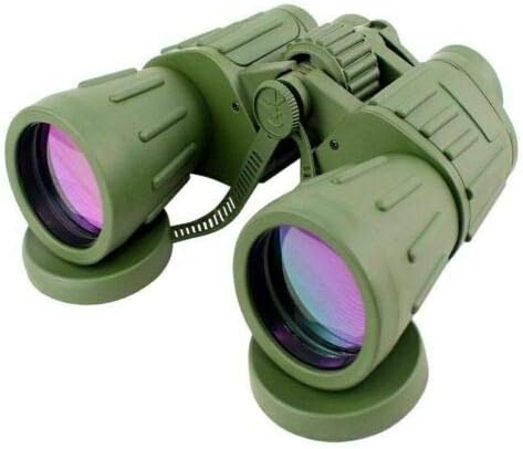 Sawan Shop Day/Night 60X50 Military Army Binoculars Camouflage w/Pouch by Perrini 1208