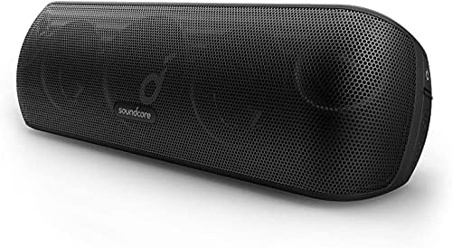 Soundcore Anker Motion+ Bluetooth Speaker with Hi-Res 30W Audio, Extended Bass and Treble, Wireless HiFi Portable Speaker with App, Customizable EQ, 12-Hour Playtime, IPX7 Waterproof, USB-C (Renewed)