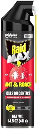 Raid Max Ant and Roach Spray (14.5 OZ,Pack - 1)