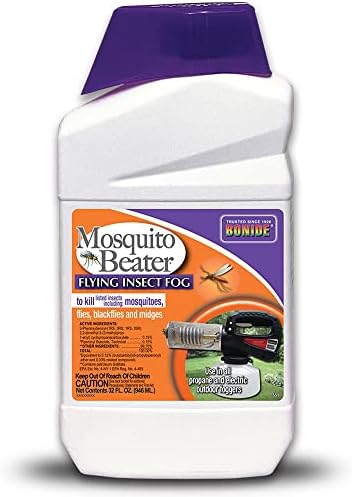 Bonide Mosquito Beater Flying Insect Fog, 32 oz Concentrate Kills Insects and Mosquitoes in Lawn and Garden