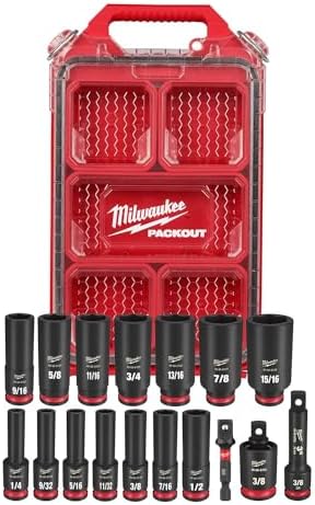 Milwaukee Socket Set SAE Impact DT 3/8IN 49-66-6800