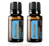 DoTerra Breathe Essential Oil Respiratory Blend 15 ml (Pack of 2)