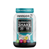 Invigor8 superfood shake grass-fed whey protein french vanilla 2-PACK