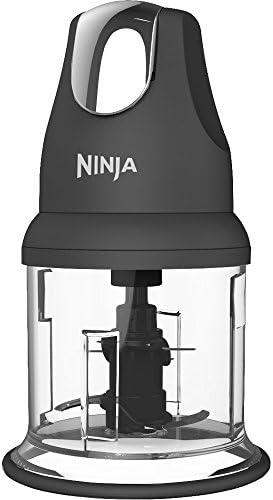 Ninja Food Chopper Express Chop with 200-Watt, 16-Ounce Bowl for Mincing, Chopping, Grinding, Blending and Meal Prep (NJ110GR)