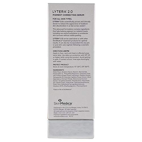 SkinMedica 2.0 Lytera Pigment Correcting Serum, 2 Fl Oz