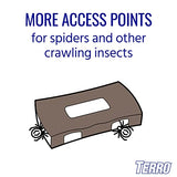 TERRO T3220 Refillable Spider & Insect Trap Attracts Pests with Hydro-tech Lure – Includes 2 Traps & 8 Glue Boards , Brown