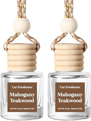 Car Air Freshener Hanging, Essential Oil Diffuser for Car, Car Air Freshener Cute, Long Lasting Air Freshener for Car, Car Fresheners for Women, Made in USA