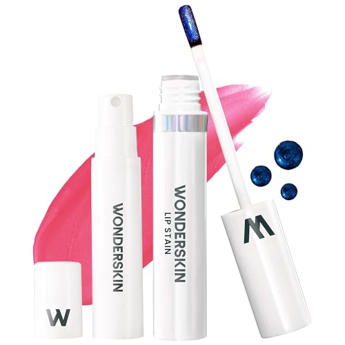 Wonderskin Wonder Blading Lip Stain Peel Off and Reveal Kit - Long Lasting, Waterproof Pink Lip Tint, Transfer Proof Natural Makeup Stain Kit (Sweetheart)