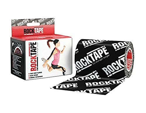 RockTape 081678994 Kinesiology Tape with Logo, Mini Big Daddy, 4" x 16.4' Roll