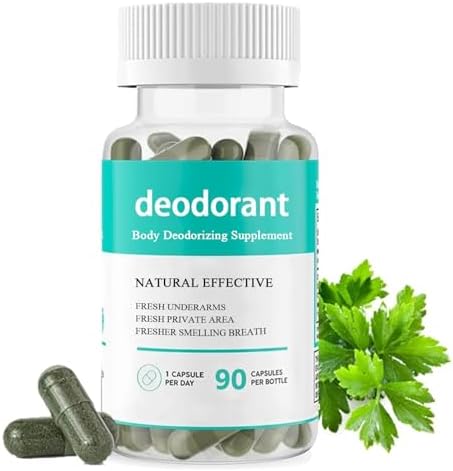 Body Deodorizing Supplement, Body Deodorant 90 Capsules