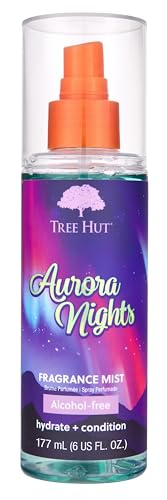 Tree Hut Aurora Nights Fragrance Mist | Spritz On for a Refreshed Feel or Layer with Your Favorite Scents | Versatile Body Spray | 6 fl oz.