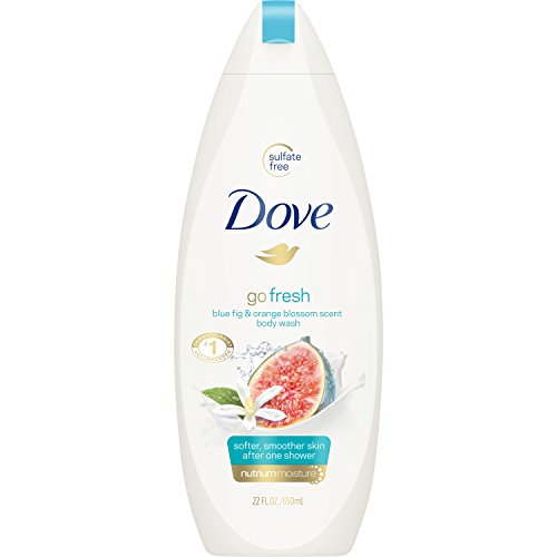 Dove Go Fresh Body Wash, Blue Fig and Orange Blossom, 22 Ounce