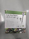 Jahy2Tech Solar Bug Zapper Outdoor Mosquito Zapper Waterproof Mosquito Killer Lamp for Patio Backyard Garden Pathway Insect Mosquito Repellent UV and White Light (4)