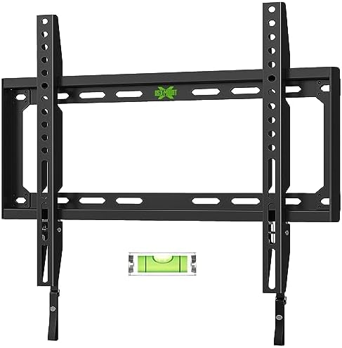 USX MOUNT Fixed TV Wall Mount with Low Profile for Most 26-60 Inch LED, LCD and Flat Screen TVs, TV Mount Bracket with VESA Up to 400x400mm and Weight Capacity 99lbs,and Space Saving TV Bracket