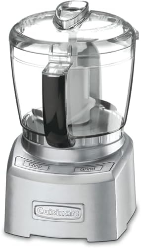 Cuisinart CH-4DC Elite Collection 4-Cup Chopper/Grinder, Die Cast - (Renewed)