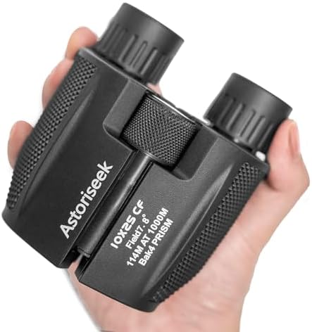 10x25 High Powered Binoculars for Adults and Kids, Large View for Bird Watching, Outdoor Hunting, Travel, Sightseeing, Concerts