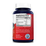 NusaPure Antarctic Krill Oil 2000 mg 120 Softgels, Omega-3 EPA 360mg, DHA 240mg, Astaxanthin Supplement Sourced from Krill 800ppm