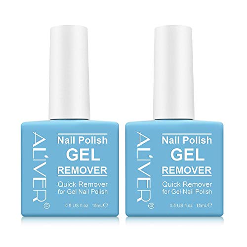 Gel Nail Polish Remover (2 Pack) - Remove Nail Polish Within 2-3 Minutes - Quick & Easy - No Need For Foil, Soaking Or Wrapping 0.5 Fl Oz
