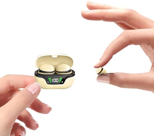 Invisible Smallest Mini Earbuds Wireless Bluetooth Ear Buds for Small